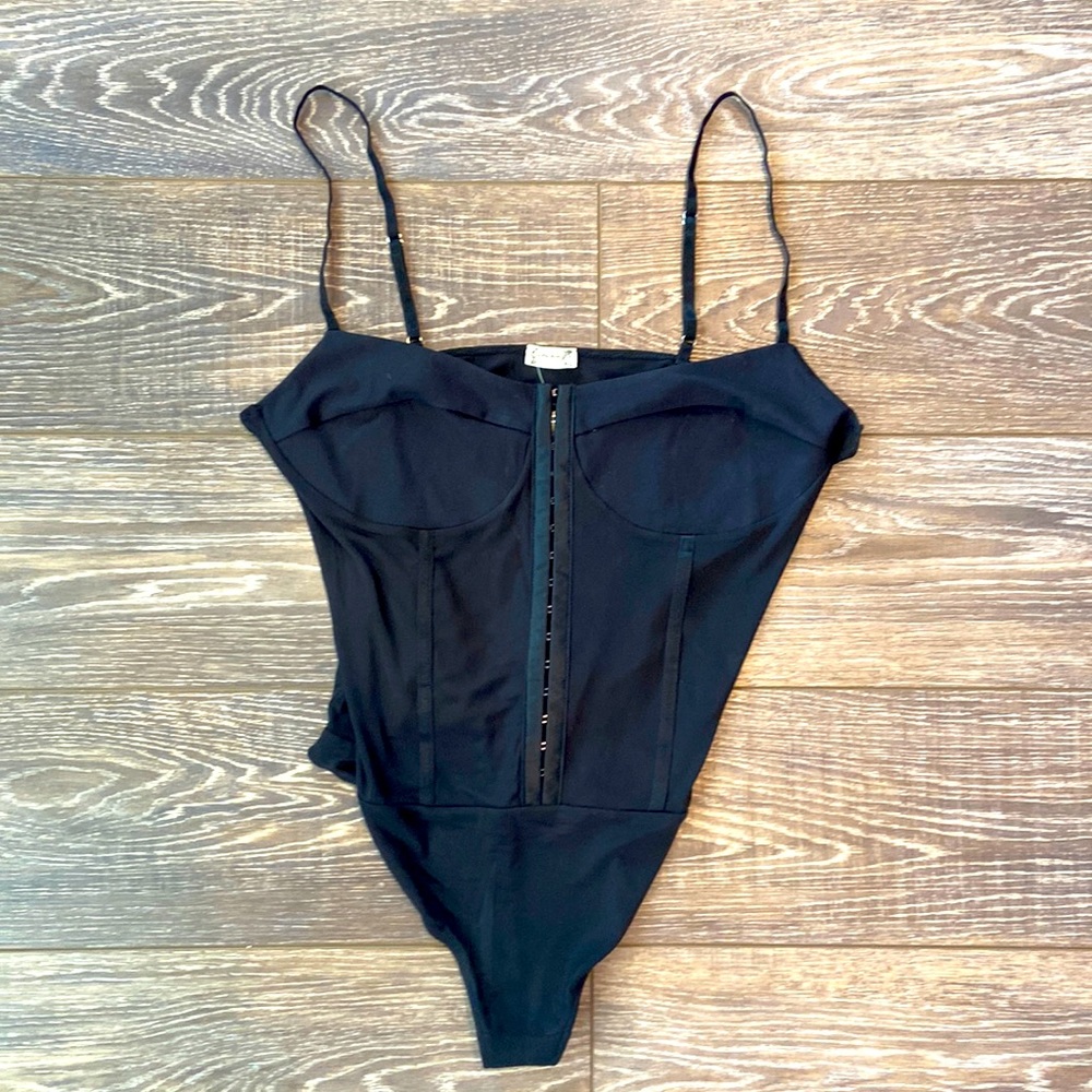 BUCKLE Intimates corset top. Size XL. Brand new with tags.  Color black.